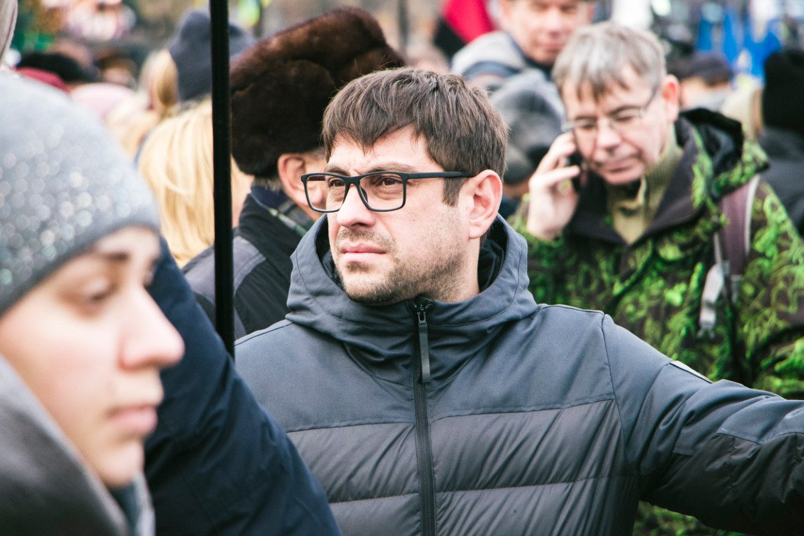 Акция началась в 13:00