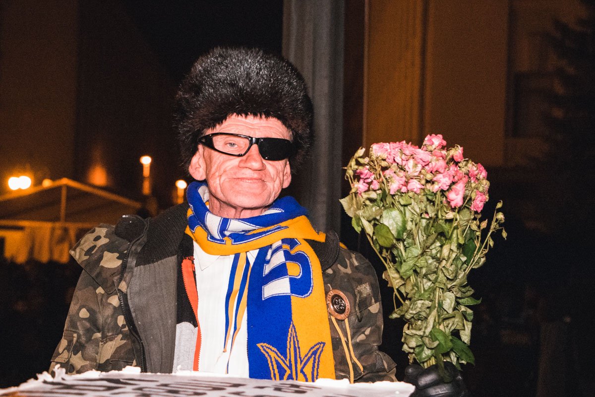 Участники акции говорят, что будут пристально следить за переговорами в Париже Участники акции говорят, что будут пристально следить за переговорами в Париже