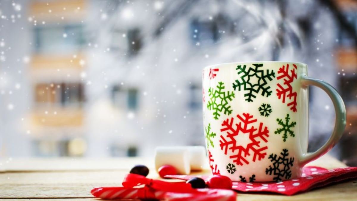 Разрисуйте свою новогоднюю чашечку (фото взято только для иллюстрации, орнамент будет другим)