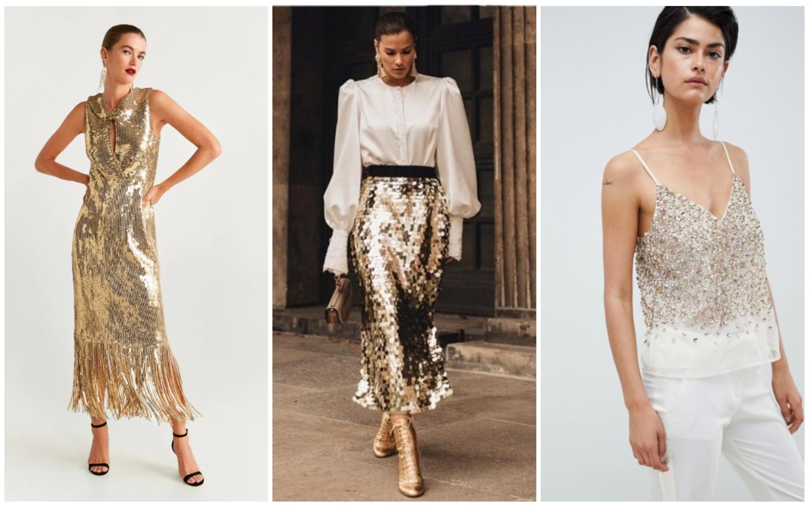 Пайетки - суперактуальны в нарядах создают игривое настроение