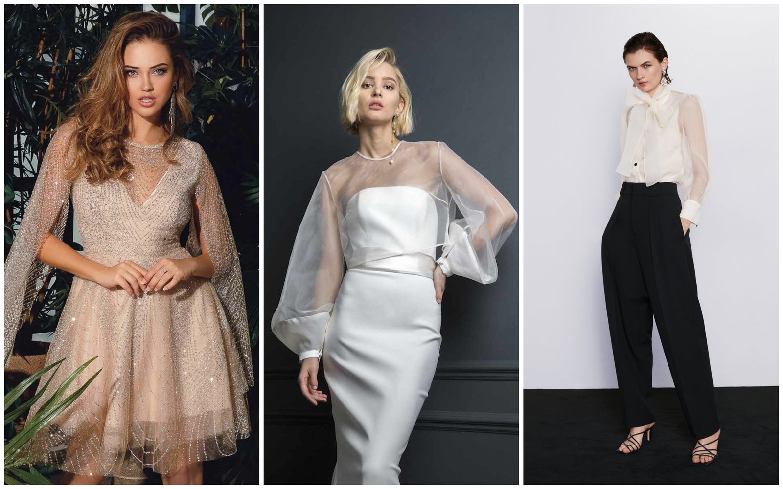 Органза добавит вашему образу легкости, нежности и воздушности