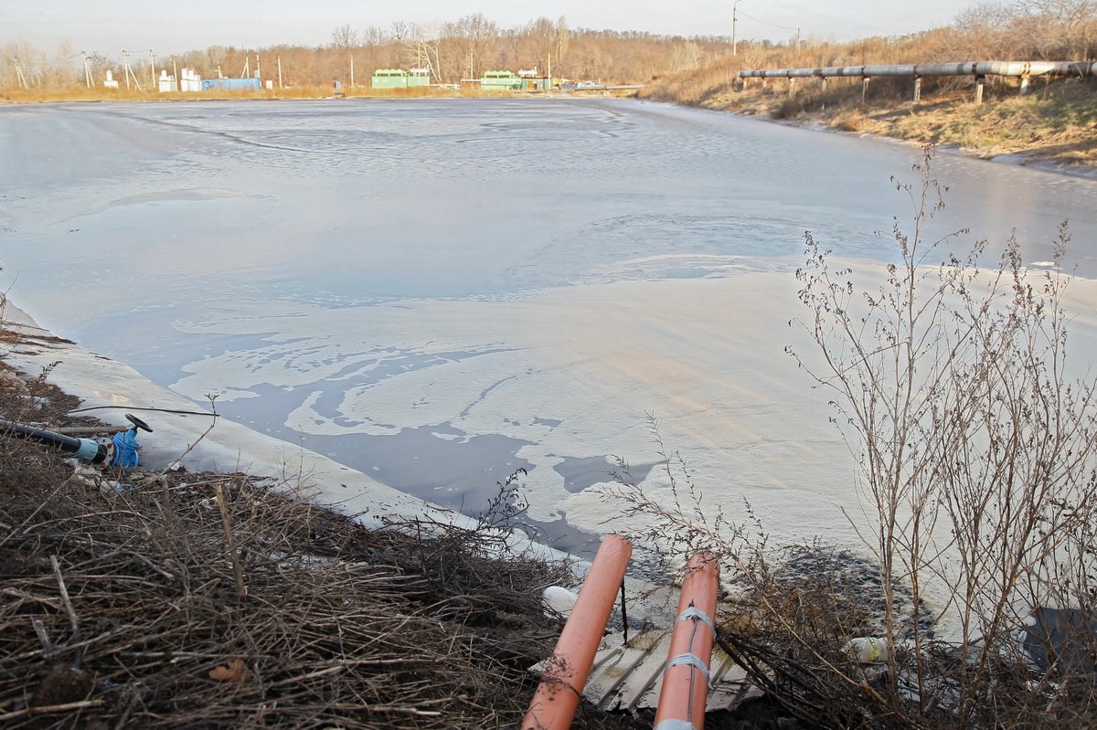 Именно сюда сбрасывается основная часть отходов столицы Именно сюда сбрасывается основная часть отходов столицы