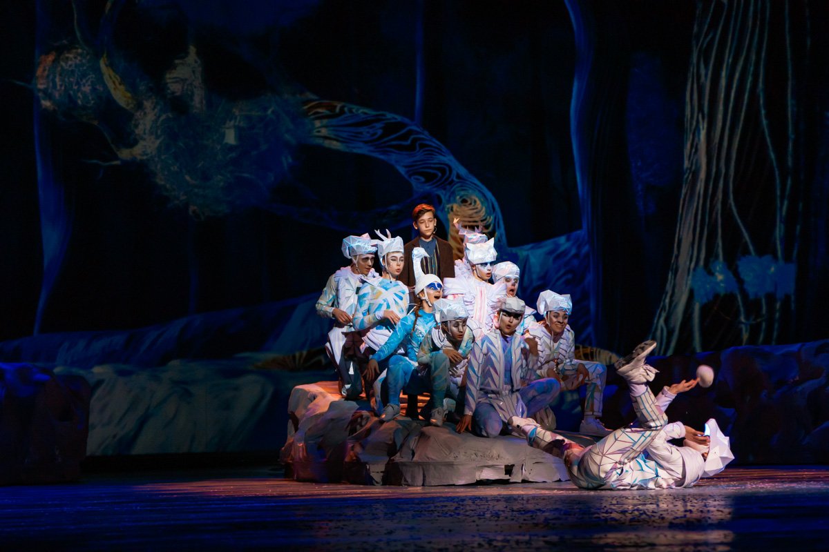 И все это шоу - микс из танцев, песен, акробатических номеров и приключений по фантастическому миру И все это шоу - микс из танцев, песен, акробатических номеров и приключений по фантастическому миру