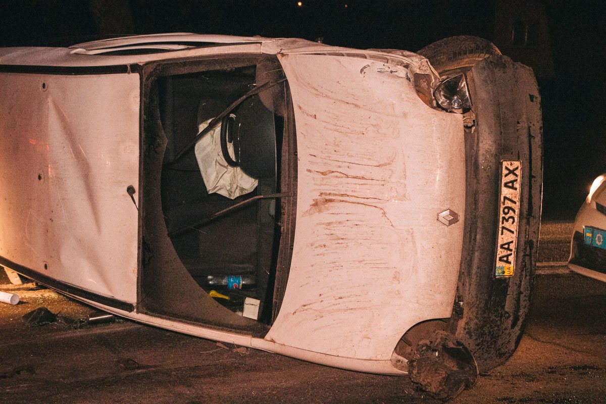 Чудом обошлось без серьезных травм 