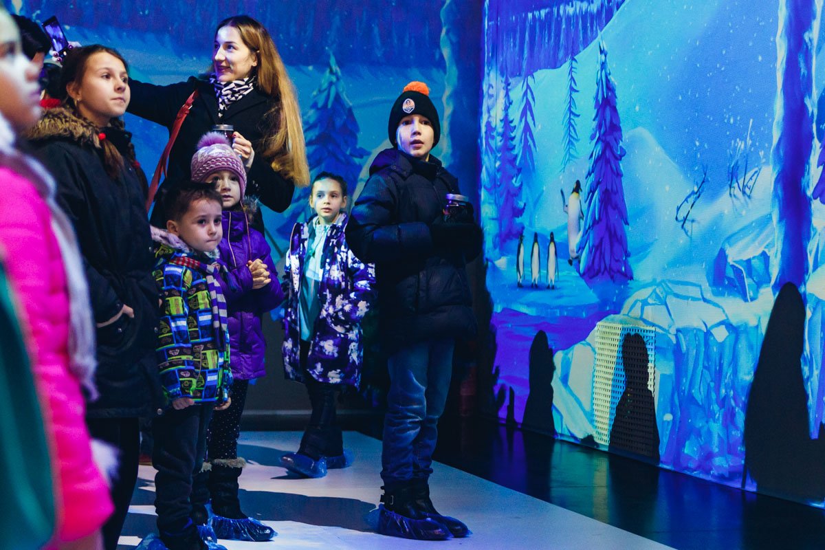 Каждый посетитель смог окунуться в атмосферу рождественских праздников