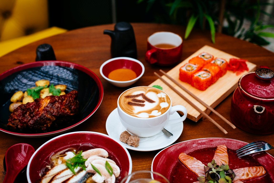 Способ сервировки в "Тануки" заслуживает самой высокой похвалы