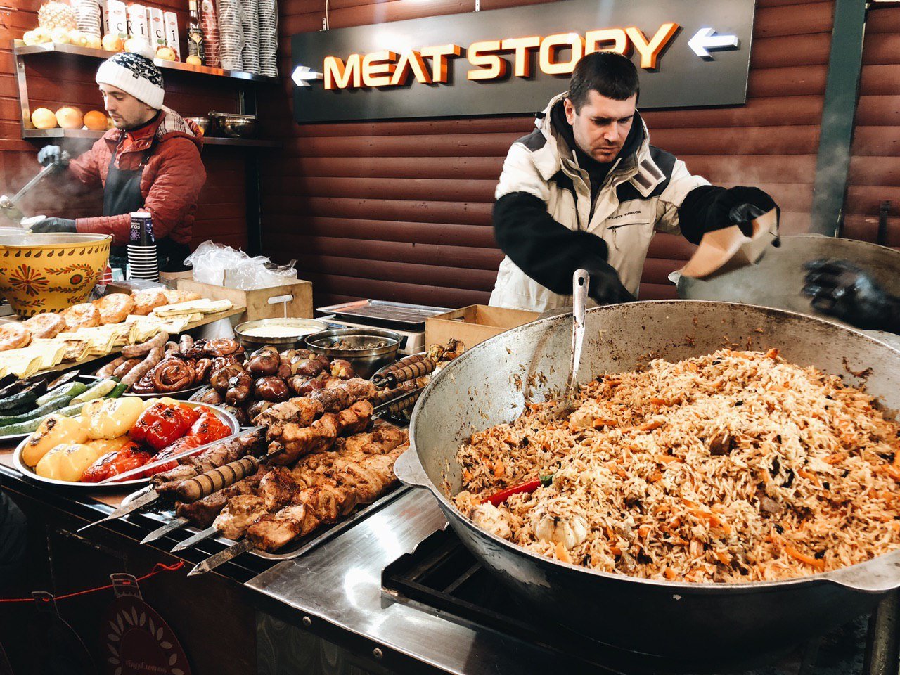 Классика жанра уличной еды 