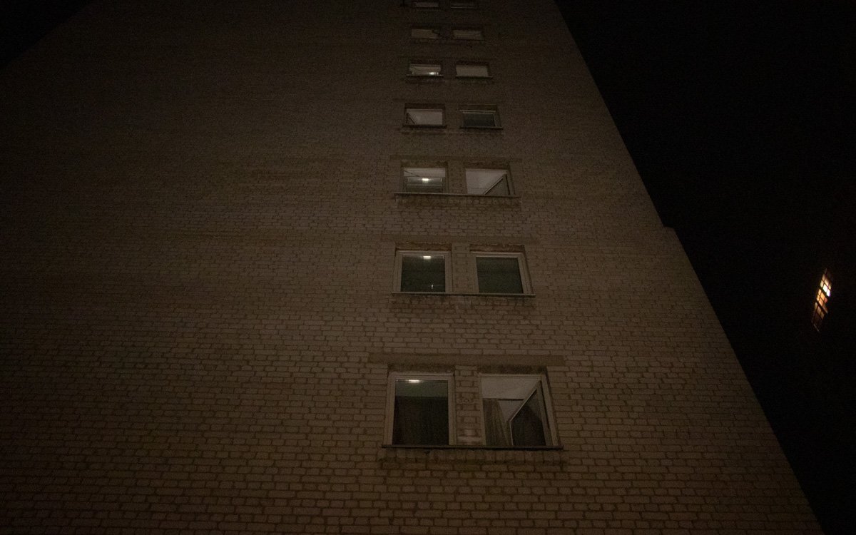 Из-за серьезного задымление студентов не пускали в свои комнаты