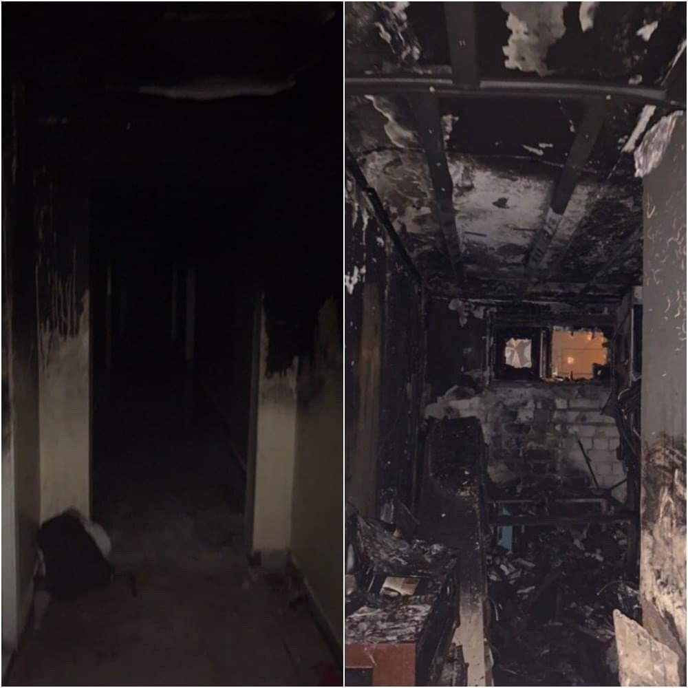 В ночь на 23 декабря в Киеве по адресу улица Неженская, 29б горело общежитие №8 Национального Авиационного Университета В ночь на 23 декабря в Киеве по адресу улица Неженская, 29б горело общежитие №8 Национального Авиационного Университета