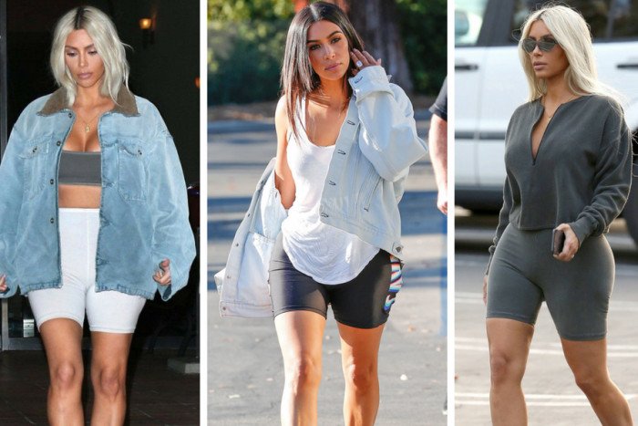 А такие образы с велосипедками предпочла Ким Кардашьян в 2019 А такие образы с велосипедками предпочла Ким Кардашьян в 2019