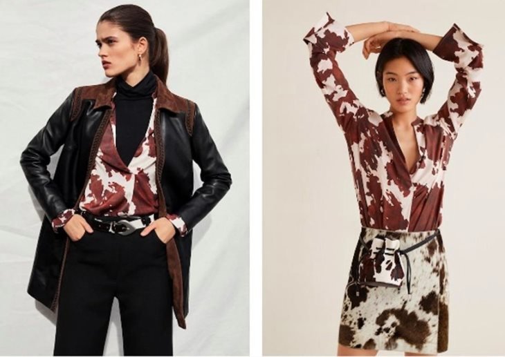 Трендом 2019 года стали наряды с полосками зебры или даже окрасом коровы Трендом 2019 года стали наряды с полосками зебры или даже окрасом коровы