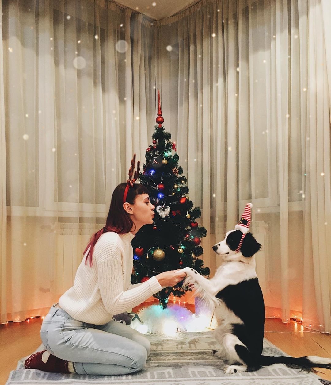 А с кем Новый год будете встречать вы? Фото - @solya.fasolya