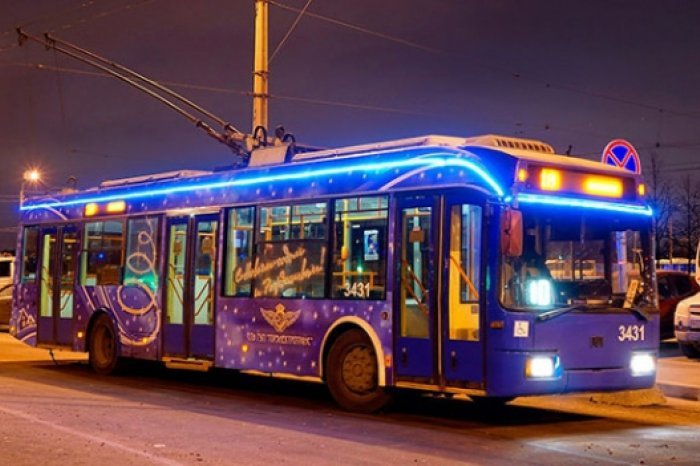 Как будет работать общественный транспорт в Рождество