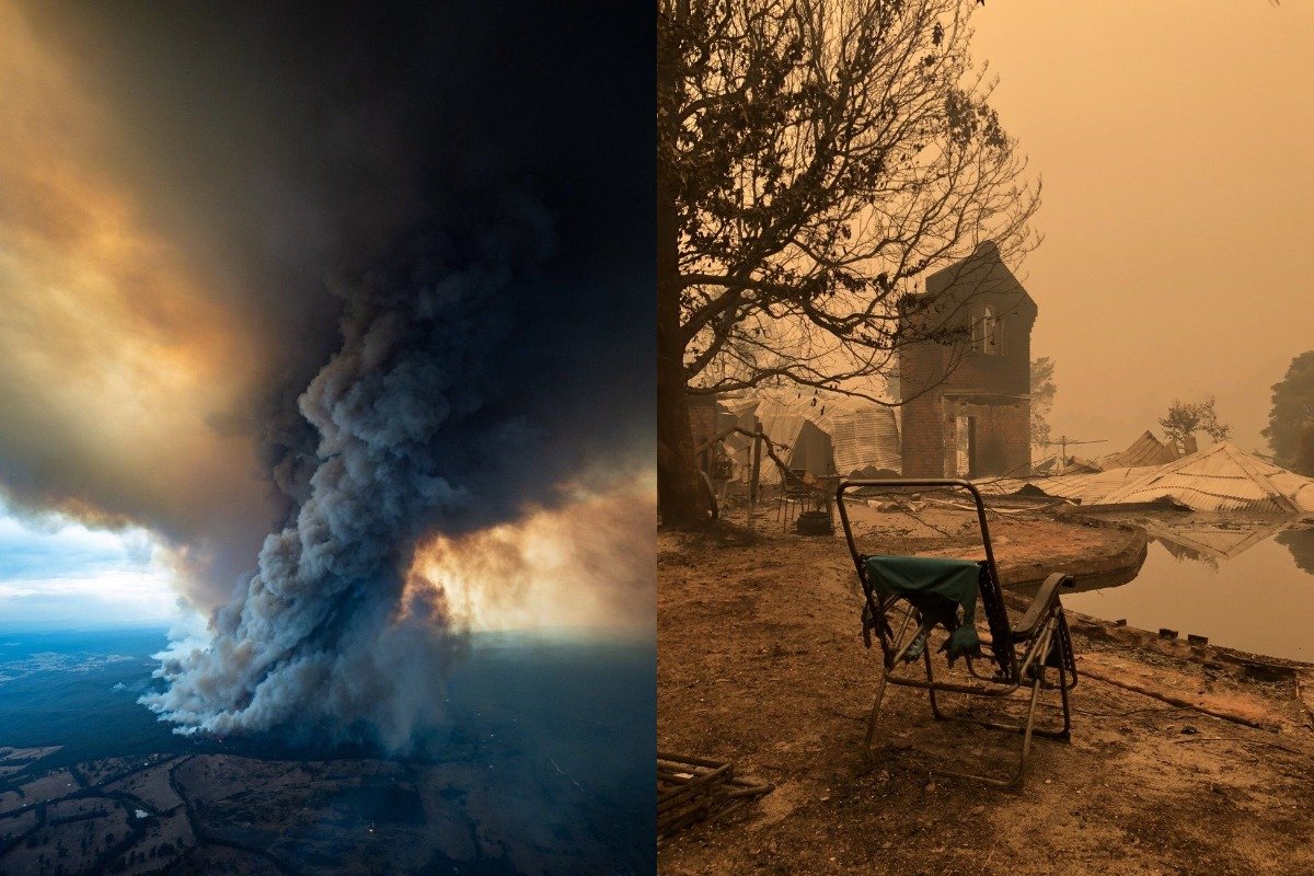 Это все выглядит, как страшный фильм. Фото BBC