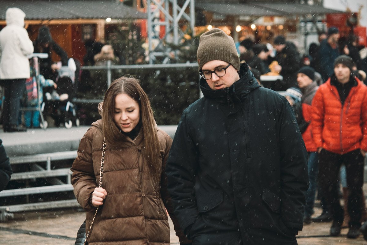 В Киеве холодно и снежно, а в душе тепло