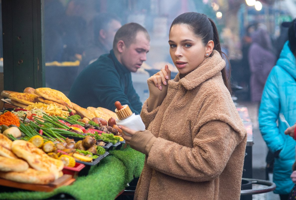 Жители Киева сходятся на все горяченькое 
