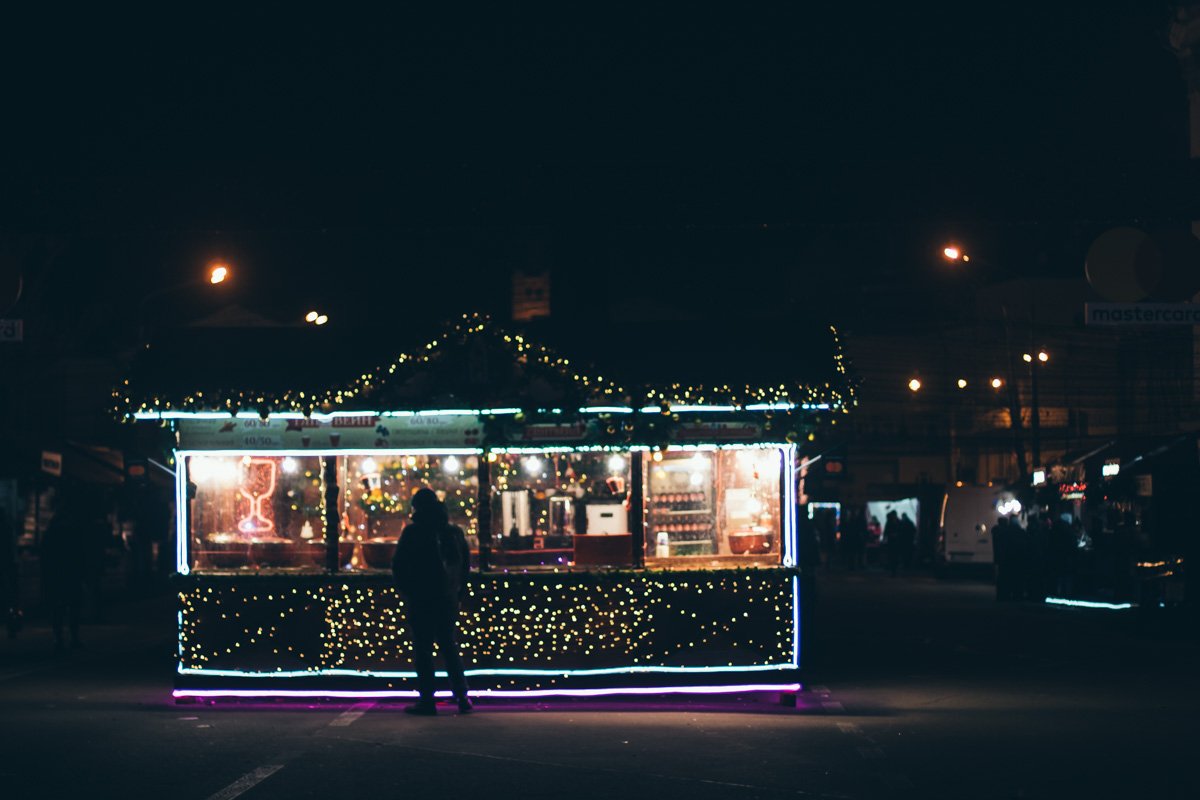 На главных локациях Киева было не очень людно На главных локациях Киева было не очень людно