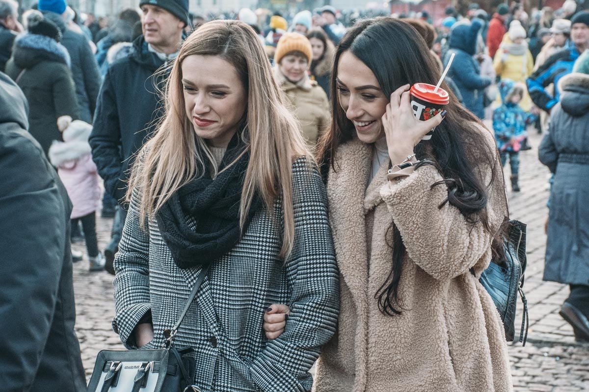 Хорошее настроение здесь доминирует у всех