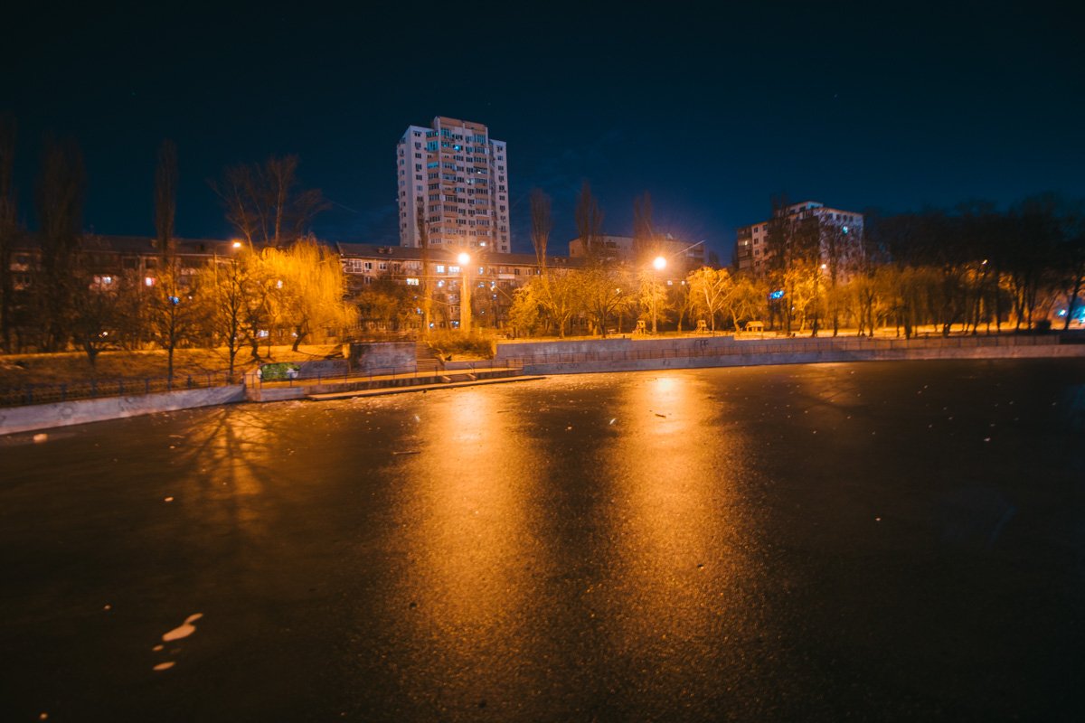 Зимними ночами прогулки тоже могут быть интересны