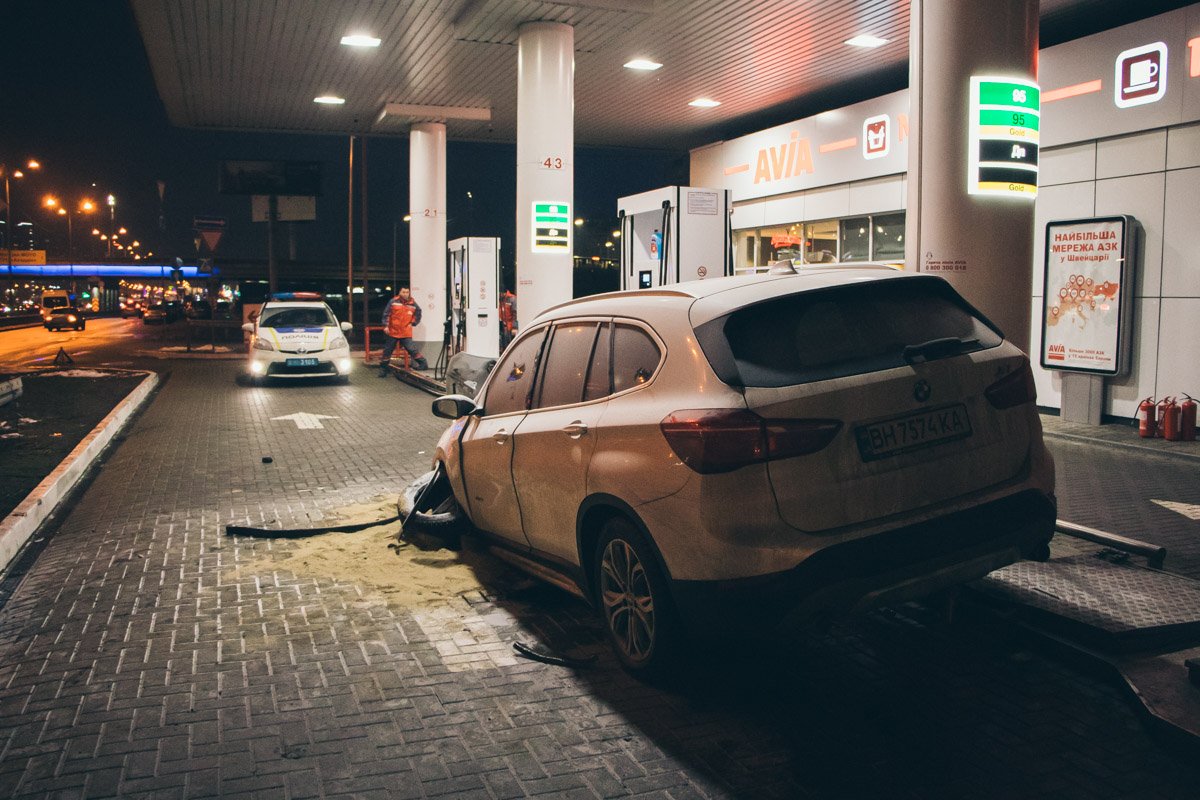 Водитель не пострадал 