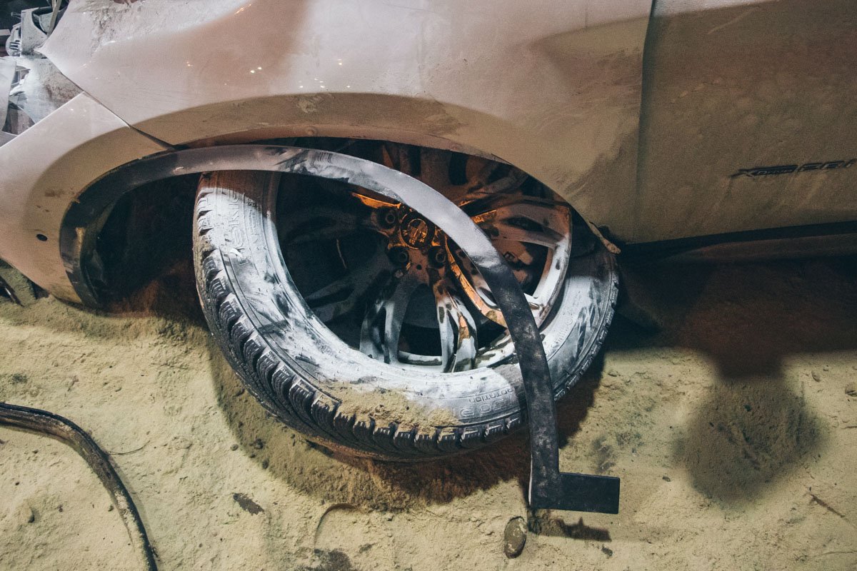 Существовала опасность возгорания АЗС 