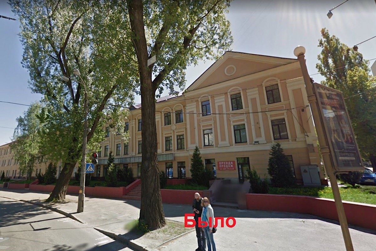 А это внешний вид здания до надстройки