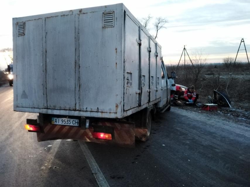 Opel вылетел во встречную Газель Opel вылетел во встречную Газель