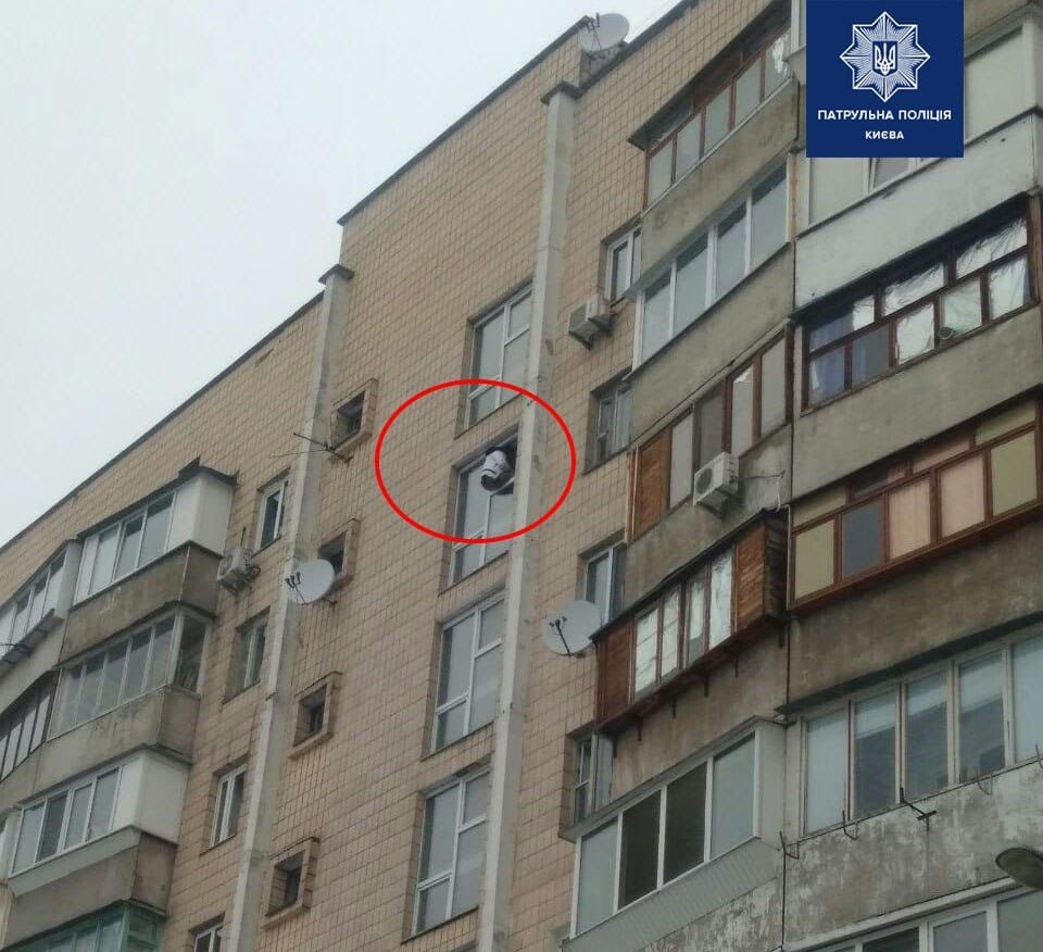 Женщина с телефоном и в истерике хотела прыгнуть из окна Женщина с телефоном и в истерике хотела прыгнуть из окна