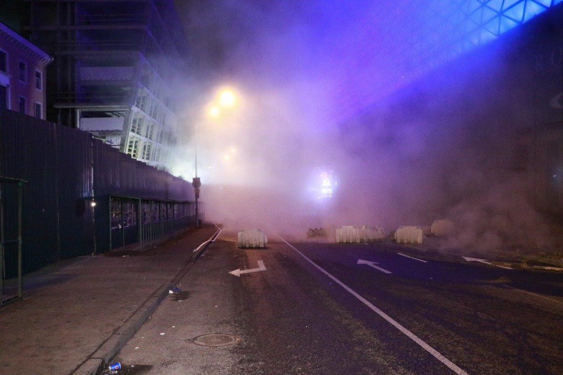 Предварительно, прорыв был на стройке возле ТРЦ