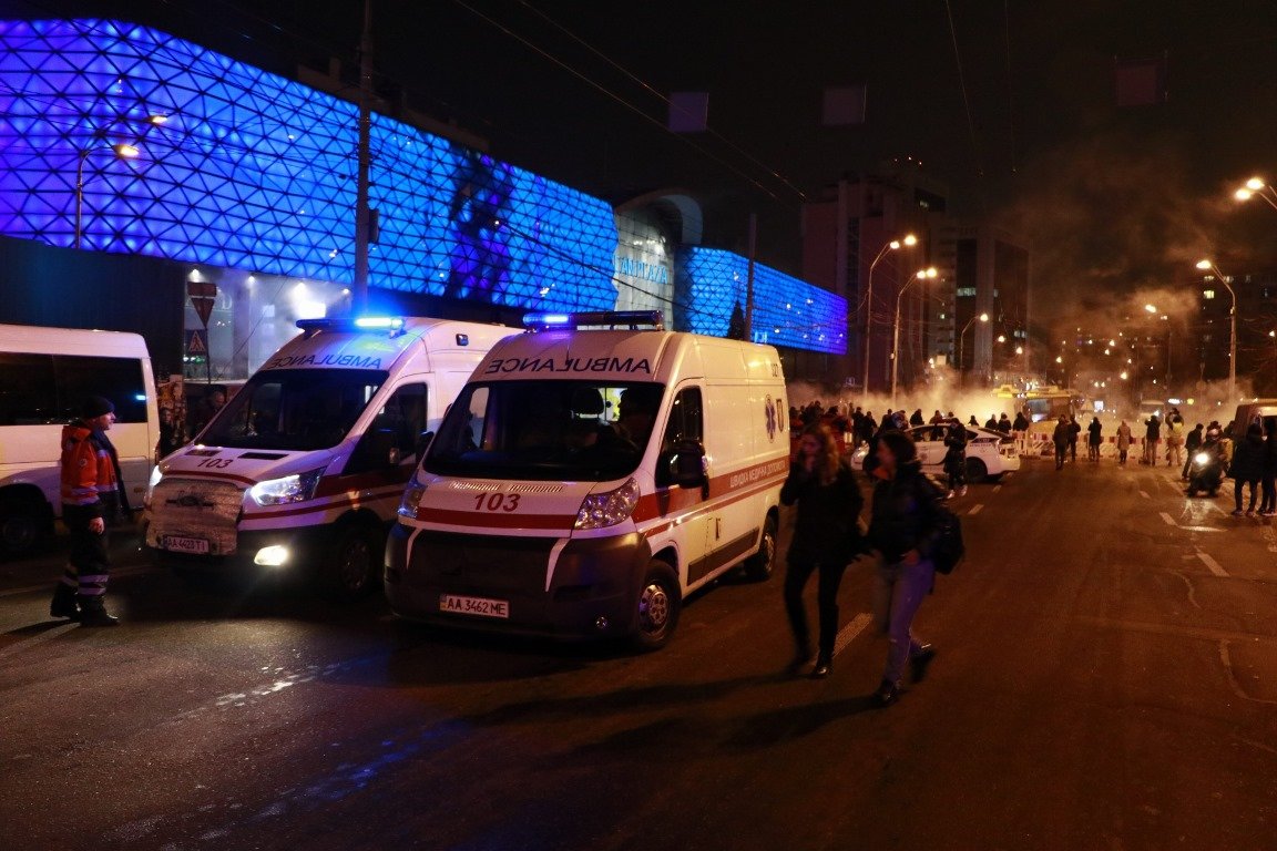 Авария произошла около 20:45