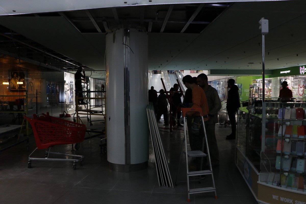 Ремонтные работы продолжаются 