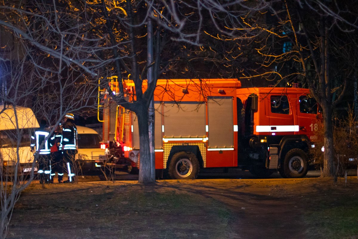 Пожар случился в квартире на 7 этаже 