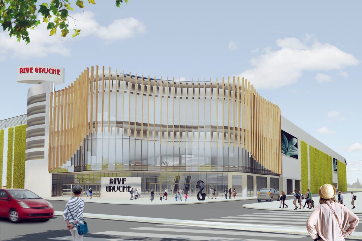 ТРЦ Rive Gauche - один из немногих торговых центров в Украине с иностранным капиталом