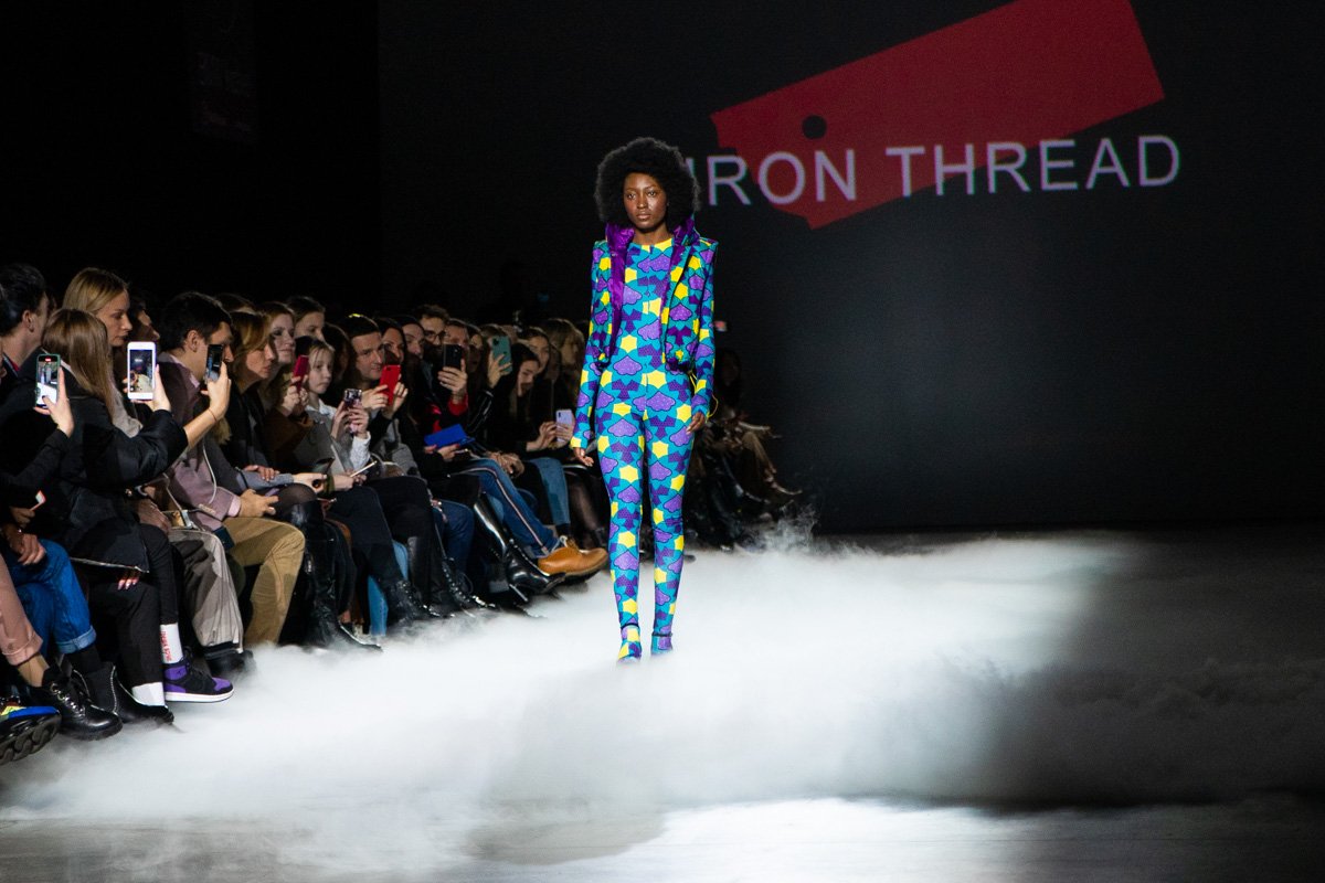 Коллекция с яркими африканскими принтами, которые не были ранее на арене украинского мира моды