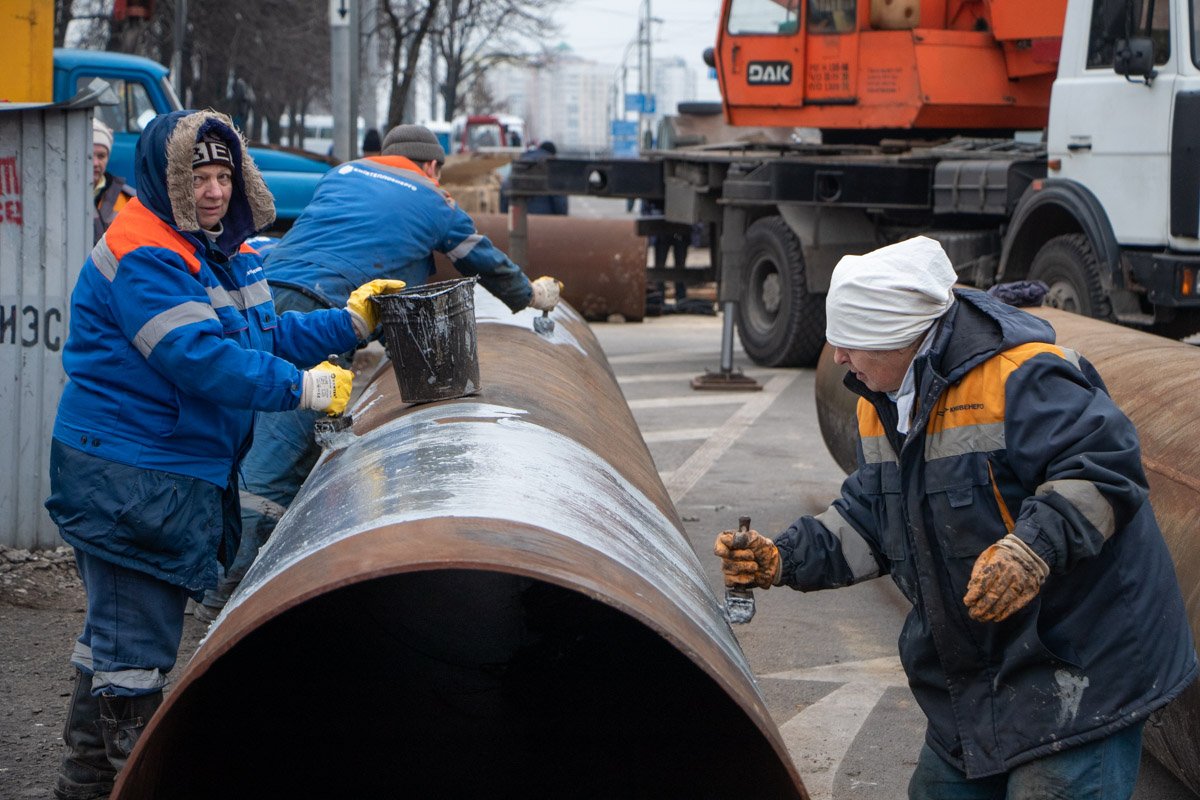 В 2020 году в столице планируют заменить 150 километров аварийных тепловых сетей