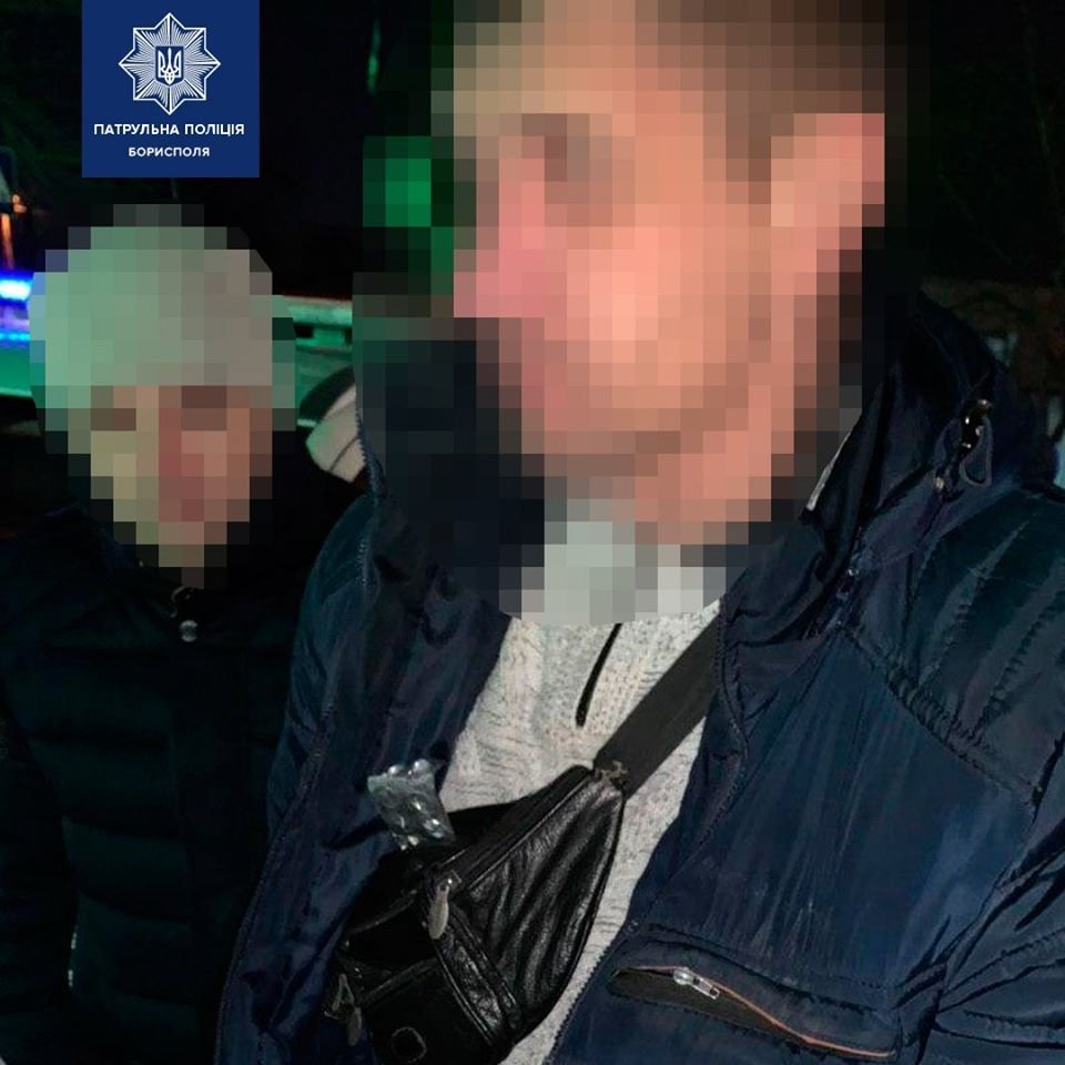 В Борисполе патрульные остановили водителя за нарушения ПДД