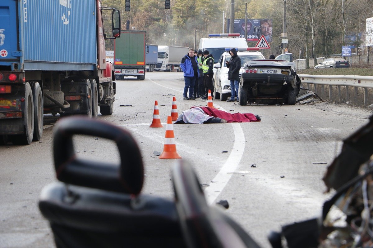 В результате аварии погиб мужчина В результате аварии погиб мужчина