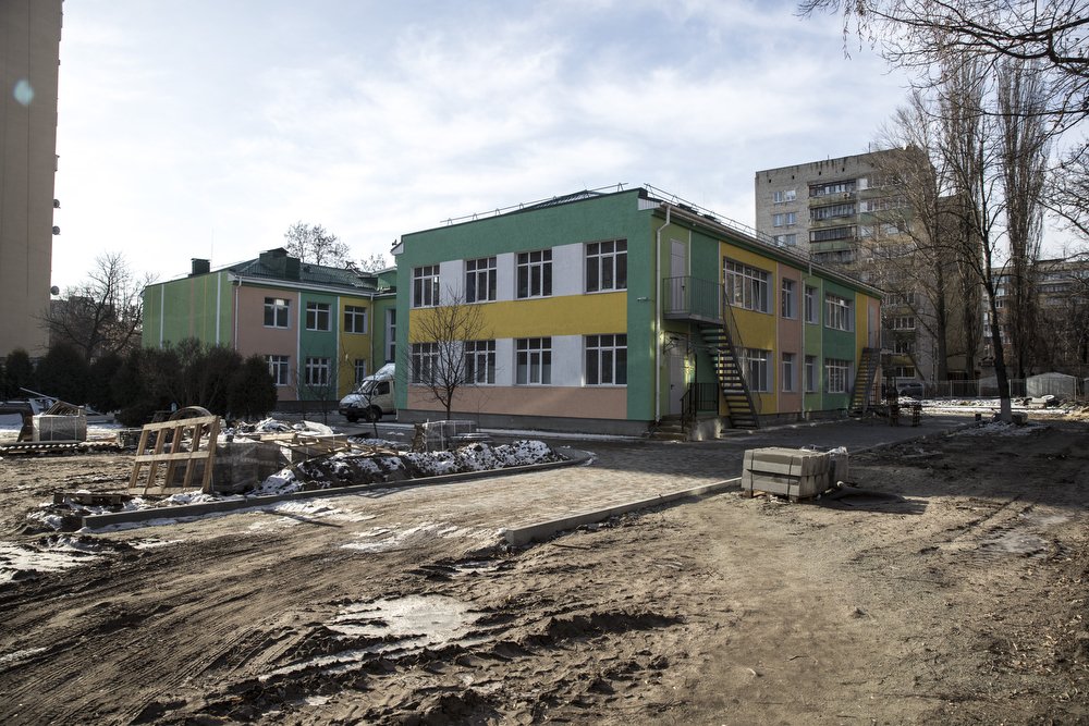 В детском саду на Приорке проводится реконструкция