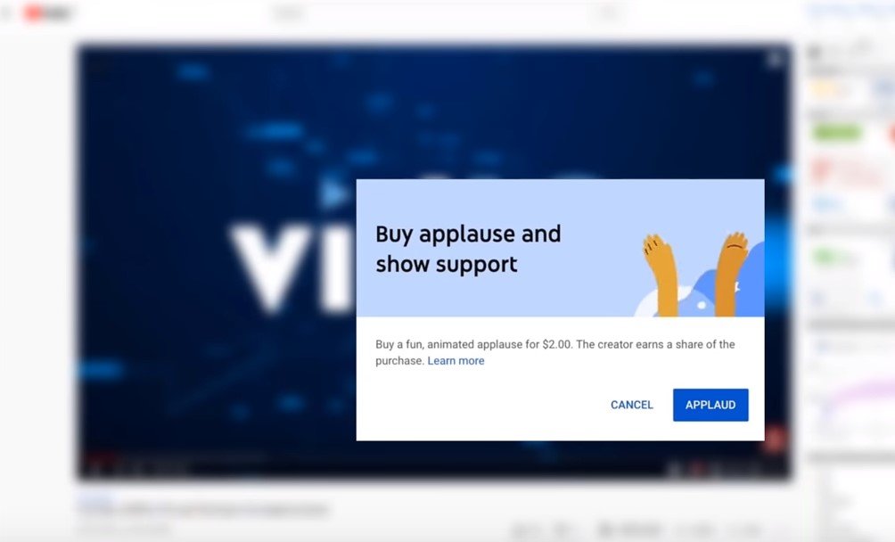 YouTube начал тестировать новую функцию монетизации YouTube начал тестировать новую функцию монетизации