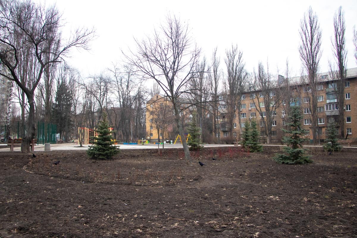 В полтора миллиона гривен войдет и озеленение сквера 