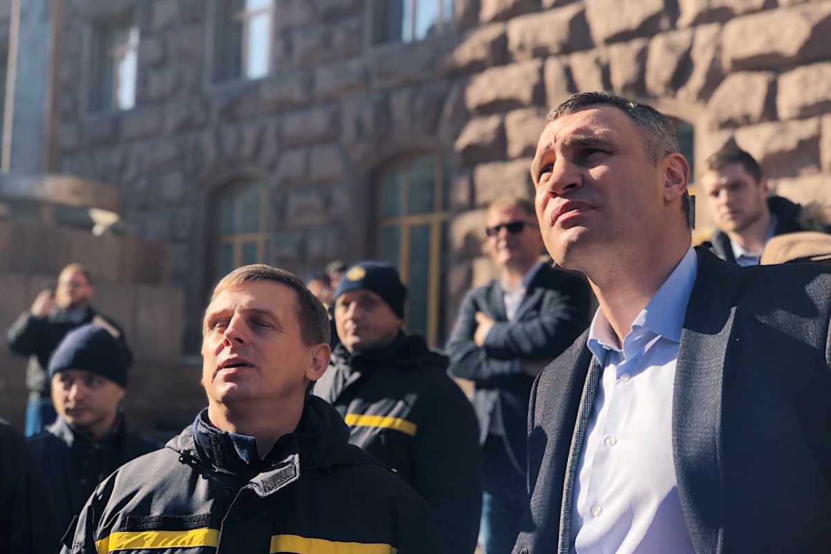 Кличко сказал, что подаренная техника считается одной из лучшей в мире 