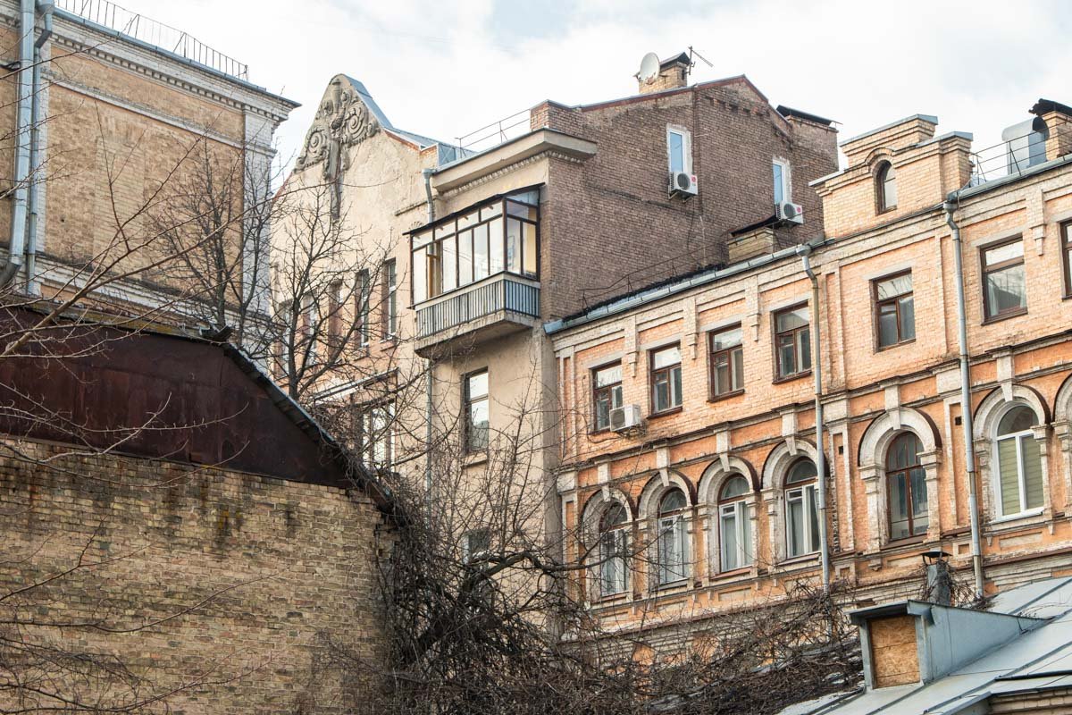 Старинные здания Киева 