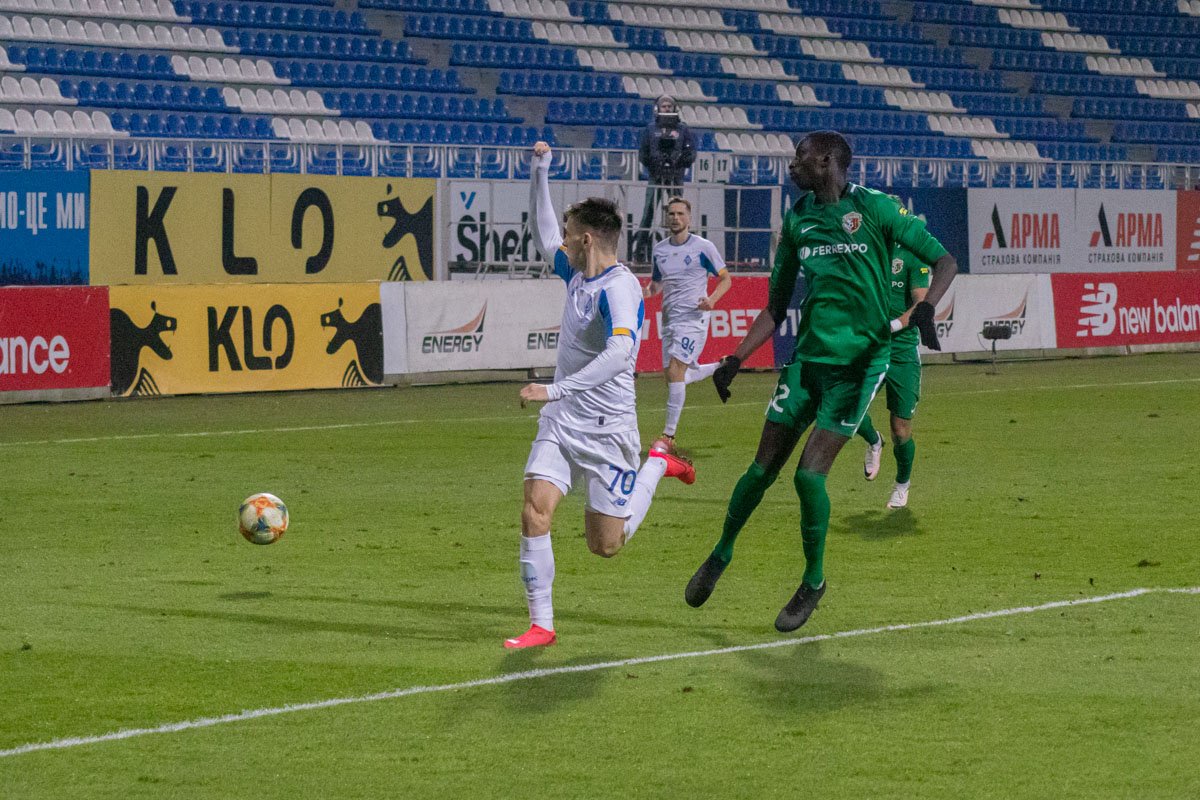 Назарий Русин вполне успешно провел первый матч за "Динамо" после возвращения из аренды