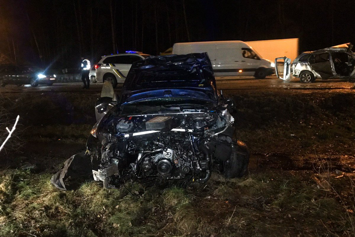 Из-за аварии на Окружной образовалась пробка Из-за аварии на Окружной образовалась пробка