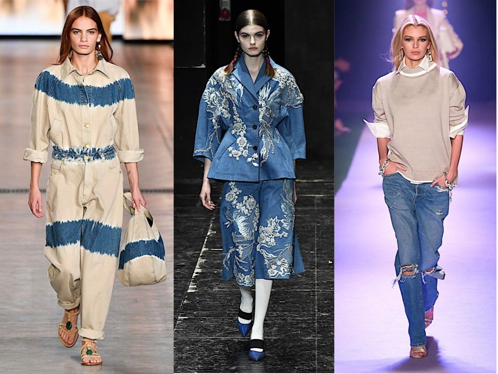 Классические прямые или слегка расклешенные в идеальном сине-голубом цвете - это must have каждого гардероба