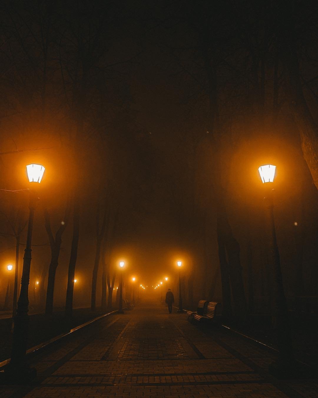 А наступление ночи - это идеальное время для долгих прогулок при свете фонарей. Фото - @helicopters_kyiv А наступление ночи - это идеальное время для долгих прогулок при свете фонарей. Фото - @helicopters_kyiv