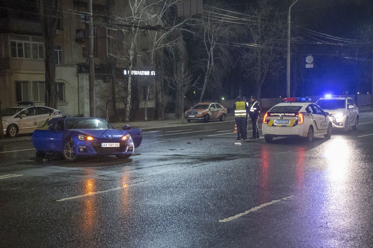 Водитель не получил серьезных травм