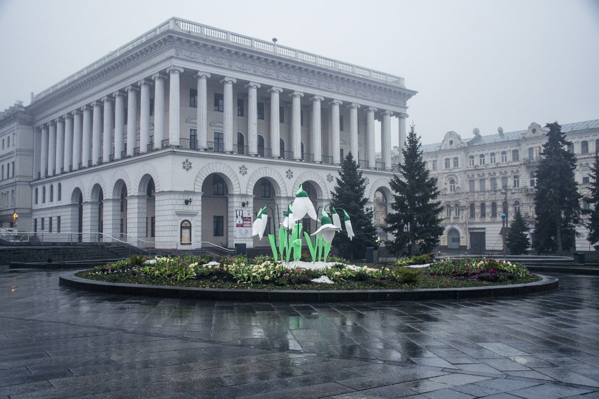 Ни возле бетонных подснежников Ни возле бетонных подснежников