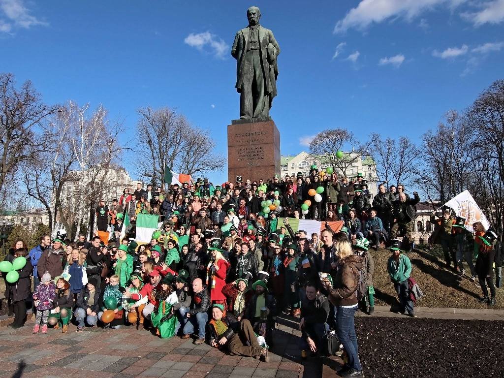 Сбор участников в парке Шевченко