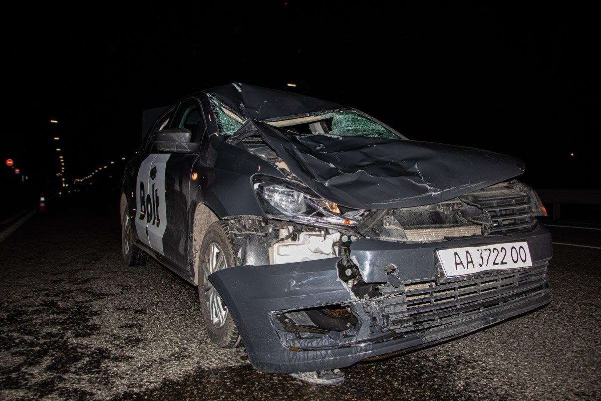 Легковушка ехала в сторону Академгородка